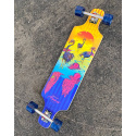 Longboard Madrid Flamingos 39" blau