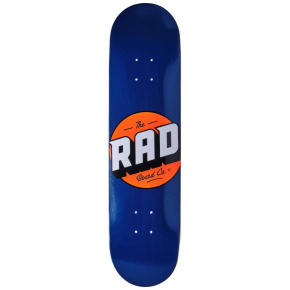 RAD Solid Logo Skateboard Deck (8"|Navy)