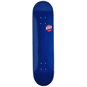 RAD Blank Logo Skateboard Deck (8.25"|Marineblau)