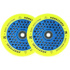 Root Limited Honeycore Rollen 110mm 2 Stück Blau/Gelb