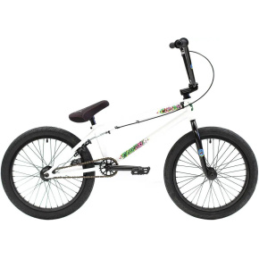 Colony Sweet Tooth Freecoaster 20" 2021 Freestyle BMX Fahrrad (20.7" | Hochglanz Weiß)