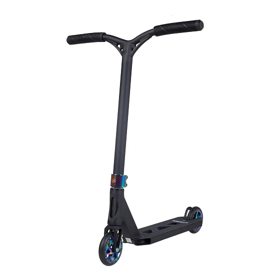 Stunt-Scooter Striker Lux Youth Schwarz/Regenbogen