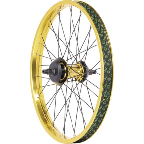 Salt Everest 20" Freecoaster BMX Hinterrad (Gold|Right hand drive)