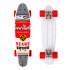 Straßensurfen Skateboard POP BOARD Black Dot Souper