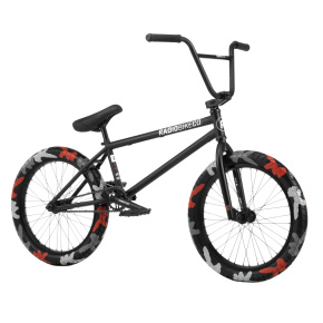 Radio Darko 20" 2023 Freestyle BMX Fahrrad (21"|Matt Schwarz)