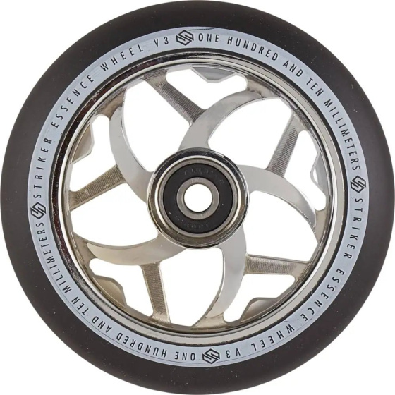 Striker Essence V3 Rad Schwarz 110mm Chrom