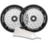 Set 2 Stück Divine 110 mm Light Core Räder silber + Divine Öl für Lager