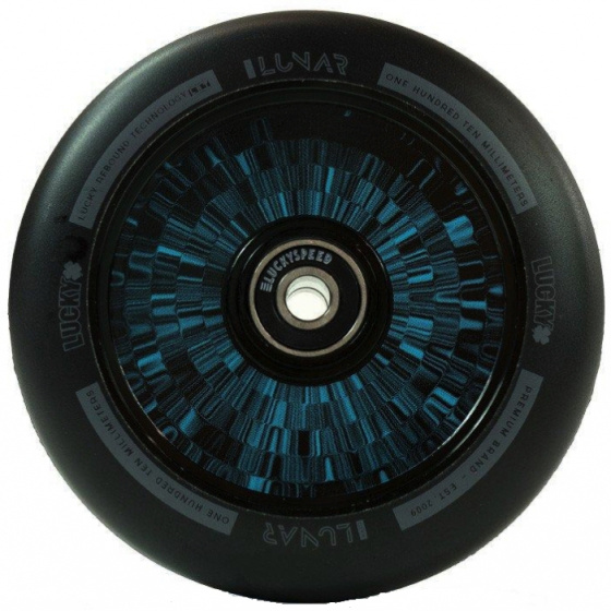 Lucky Lunar Schwarz / Blau 110 mm Rolle