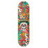 Hydroponischer mexikanischer Schädel 2.0 Skateboard Deck (8"|Rot)