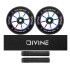 Set 2 Stück Divine Rollen 120 mm Spoked Neochrome + Divine Griptape + Divine Griffe