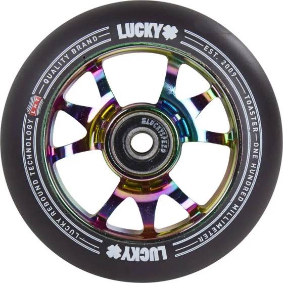 Lucky Toaster Rolle 110mm Neochrome