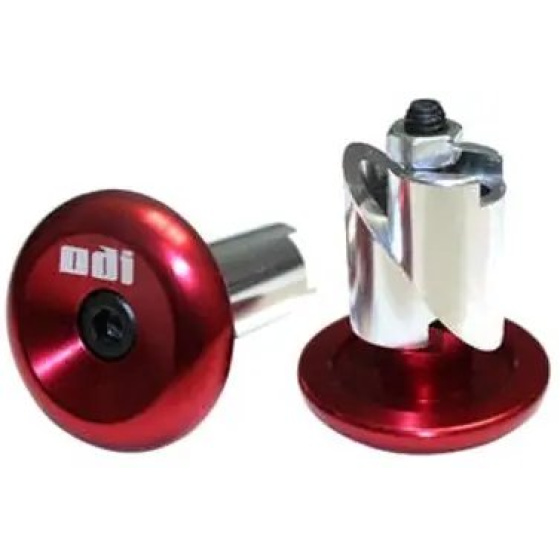 ODI Endkappen Aluminium rot