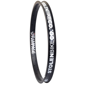Gestohlene Rampage BMX Felge (22"|eloxiertes Schwarz)