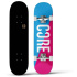 CORE Komplett-Skateboard Split Pink/Blau 7.75