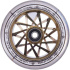 Striker Zenue Series Clear 110mm Gold Chrome Rad