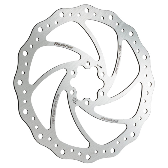 Bremsscheibe 180 mm, 6 Löcher, Reverse Steel