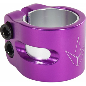 Stumpfe Ärmel Twin Slit Purple