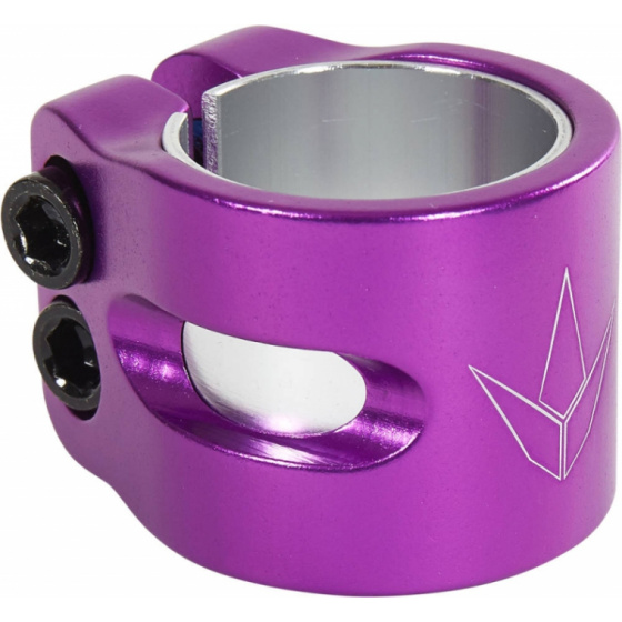 Stumpfe Ärmel Twin Slit Purple