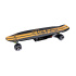 Elektrisches Longboard Skatey 400 schwarz-orange
