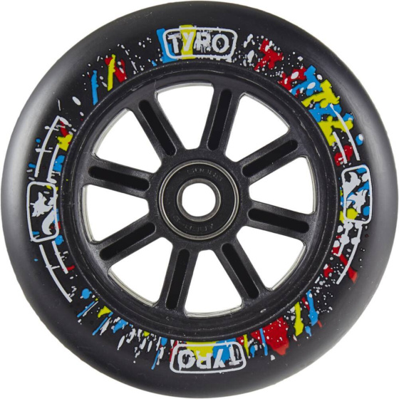 Longway Tyro Nylon Core 100mm Rad schwarz