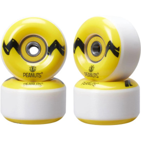 Element Peanuts Squad 99A Skateboardrollen 4er-Pack (52mm|Charlie Brown Stripe)