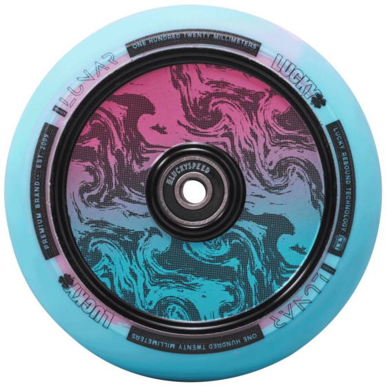 Lucky Lunar 120mm Rush Pink/Blue Swirl Rad