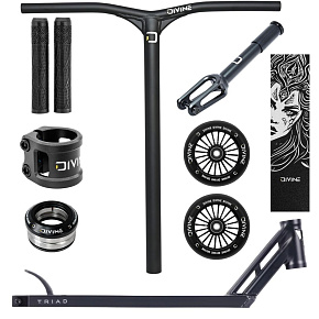 Freestyle-Scooter Custom Divine X Triad 495mm Voodoo schwarz