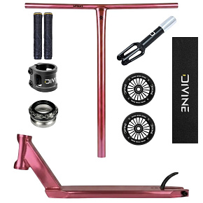 Freestyle-Scooter Custom Divine × Union Cosmic Pink