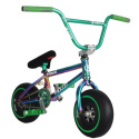 Wildcat Joker Original 2C Mini BMX Fahrrad (Grün/Schwarz|ohne Bremsen)