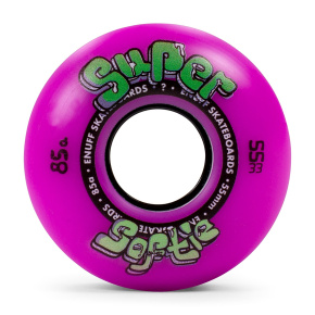Enuff Super Softie Wheels - Lila - 55mm