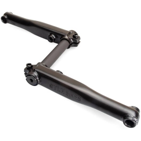 Stolen Mob V4 3-teilige 8-Spline BMX Kurbel (175mm|Schwarz)