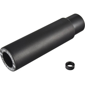 Fiction Nightstalker Alloy/Thermalite Freestyle BMX Peg (4'8"|Schwarz) Fiction Nightstalker Alloy/Thermalite Freestyle BMX Peg (4'8"|Schwarz)