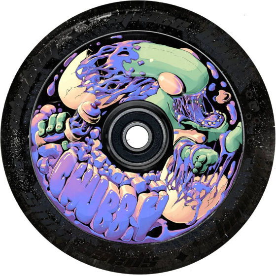 Kreis Chubby Spaceboys 110mm Purp/Black Glitter