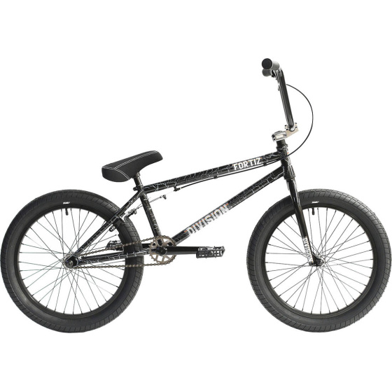 Division Fortiz 20" 2021 Freestyle BMX Fahrrad (21" | Crackle Silver)