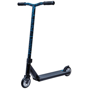 Stunt-Scooter Crisp Blaster Schwarz/Blau Cracking