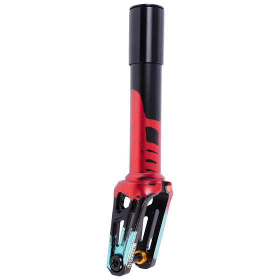 Gabel Oath Shadow SCS/HIC Schwarz/Teal/Rot