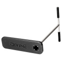 Trampolin-Scooter Divine 670 mm Schwarz/Silber