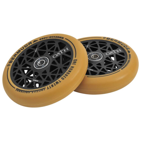 Oath Bermuda Rollen 120mm Gummi 2 Stück