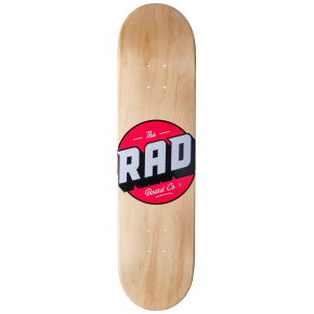 RAD Solid Logo Skateboard Deck (7.75"|Holz)