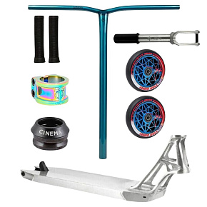 Stunt-Scooter Custom Divine X Ethic Pandemonium 460 mm silber Stunt-Scooter Custom Divine X Ethic Pandemonium 460 mm silber