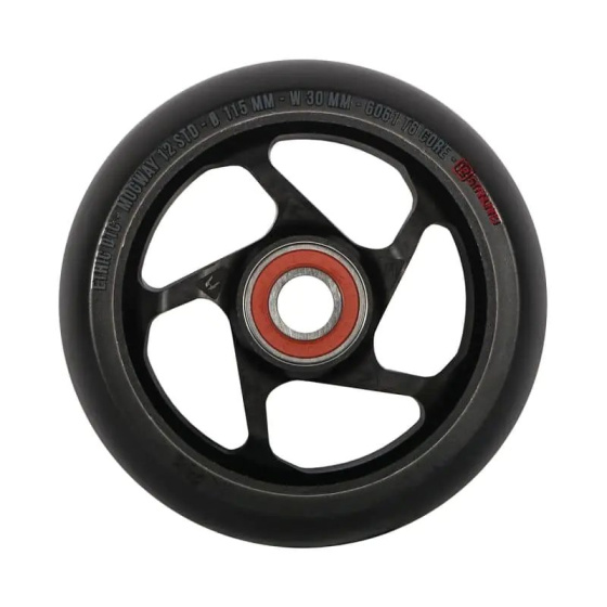 Ethic Mogway Rolle 115mm 12 Std Schwarz