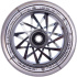 Striker Zenue Series Clear 110mm Chrom Rad