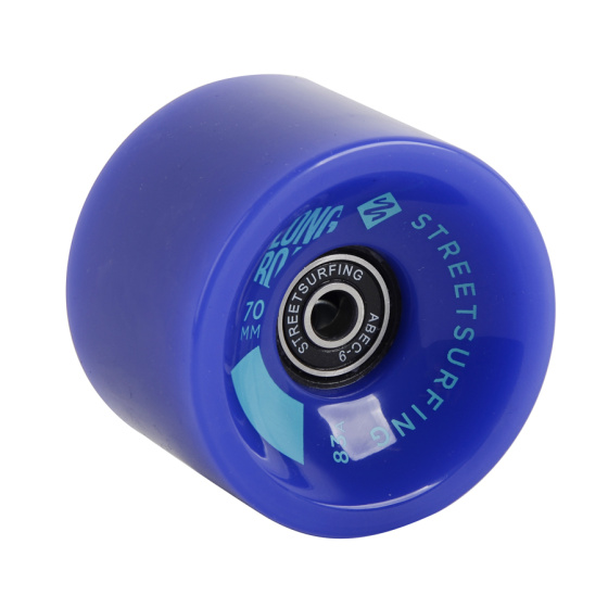 Longboard-Rad 1 Stk - blau, ABEC 9, 70 mm