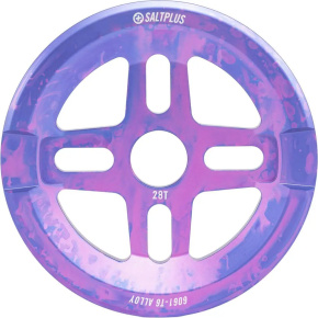 Salt Plus Orion Guard Freestyle BMX Kettenblatt (Nebula Purple|28T) Salt Plus Orion Guard Freestyle BMX Kettenblatt (Nebula Purple|28T)