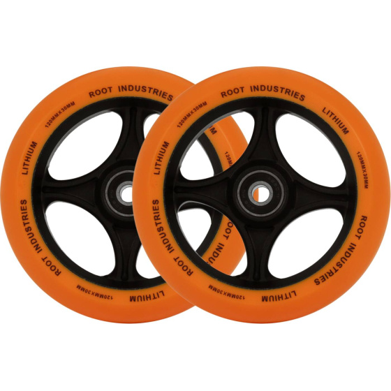 Root Lithium Rollen 120x30mm Orange 2 Stück
