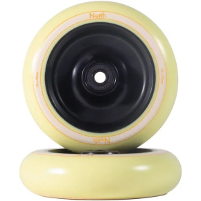 North Fullcore Rad für Roller (30mm|Mattschwarz/Creme)