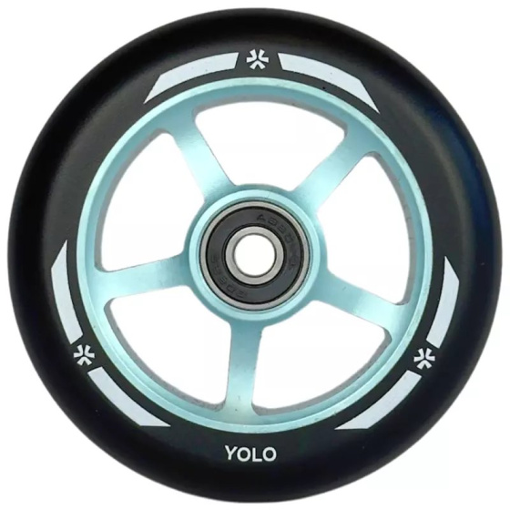 Union Yolo Rolle 100 mm Schwarz/Blau