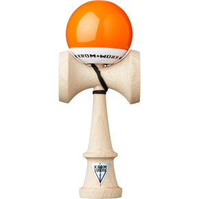 Kendama KROM POP LOL glänzend Orange