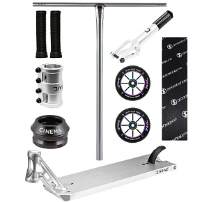 Stunt-Scooter Custom Divine Street 6" silber
