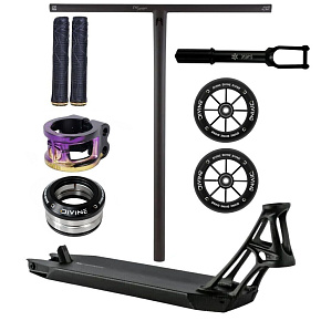 Freestyle-Scooter Custom Divine X Ethic Pandemonium 460 mm schwarz